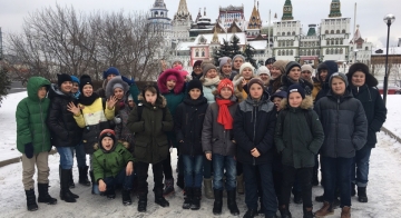 Фотоотчёт с Новогодней поездки в Москву 2017